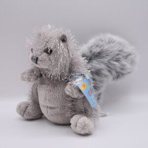 Webkinz Classic Grey Squirrel HM203 Sealed Tag Code Virtual Pet Toy Plush NEW